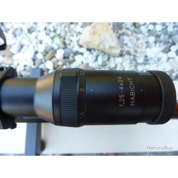 carabine semi auto merkel sr1  avec lunette