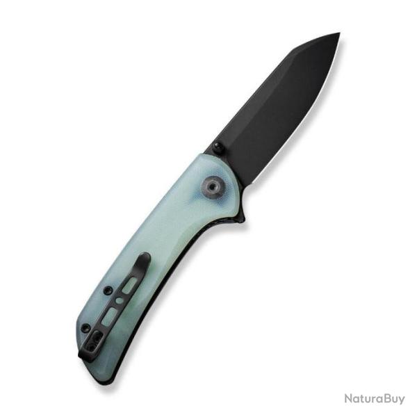 Couteau Sencut Fritch Jade Lame Acier 9Cr18MoV Manche G10 IKBS Linerlock Clip S220142