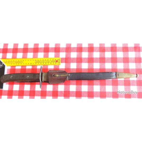 DAGUE POIGNARD CHASSE VENERIE CERF SANGLIER CHASSEUR GIBIER