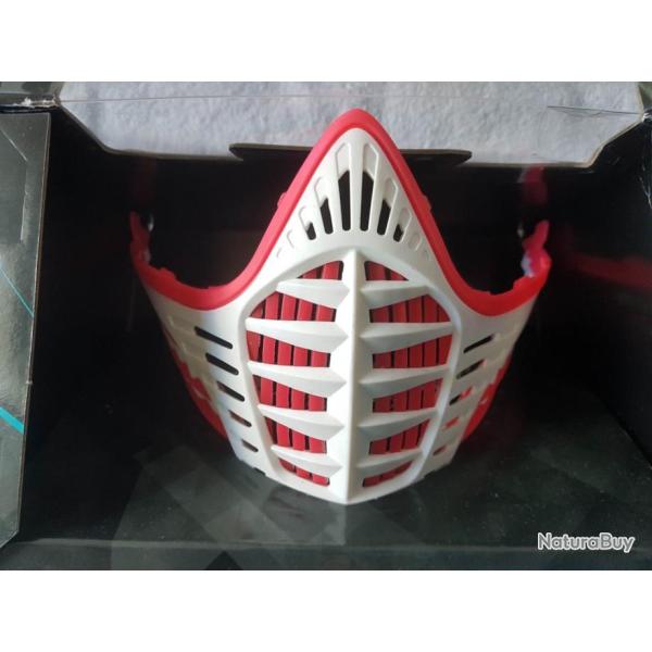 Virtue Vio bas de masque Rose Blanc