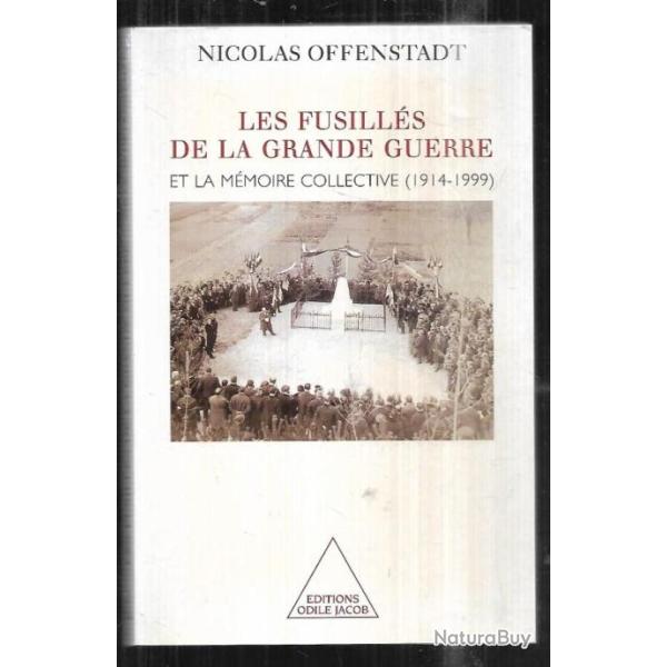 les fusills de la grande guerre et la mmoire collective 1914-1990 de nicolas offenstadt