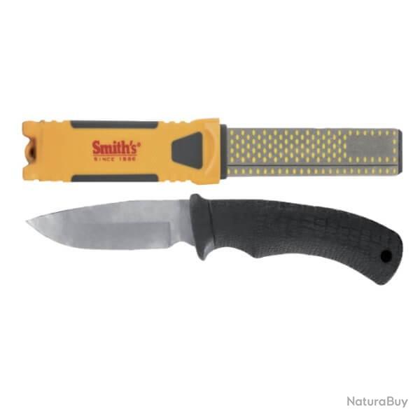 Pack Diamond couteau fixe et aiguiseur manuel Smith's