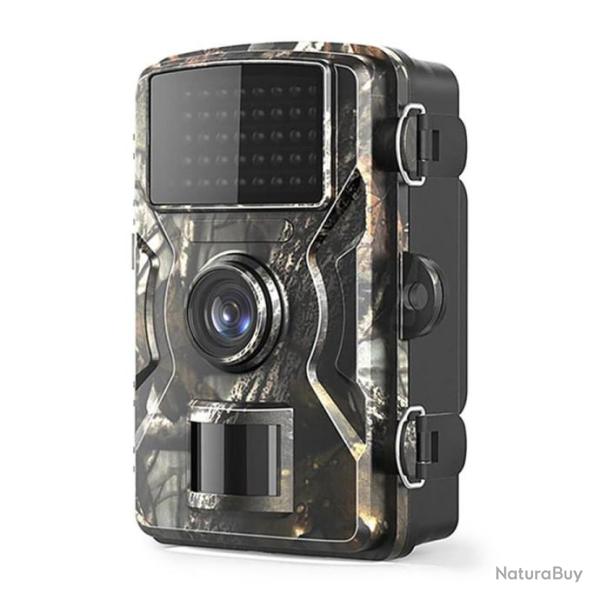 Cam�ra de Chasse � Vision nocturne infrarouge �tanche 12mp Active Mouvement + Carte SD 64G