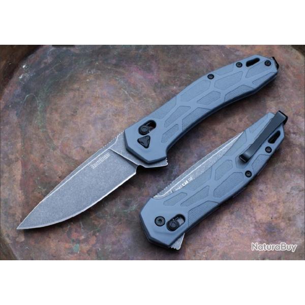 Couteau Kershaw Covalent DuraLock Lame Acier D2 Manche GRN KIVT Clip KS2042