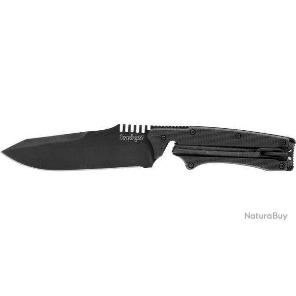 Kershaw Whiplash Fixed Blade with Built-In Parachute Cord Lanyard