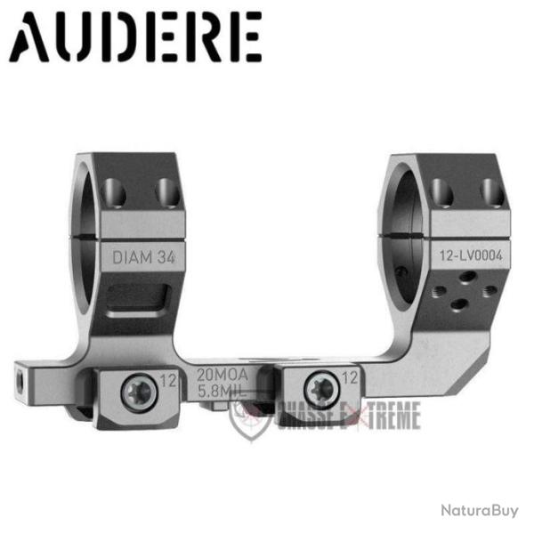 Montages AUDERE Levitas 20 MoA Diam.34mm BH 23mm