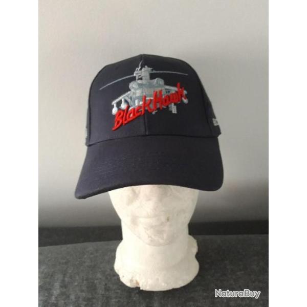 CASQUETTE  BLEU MARINE TYPE "BLACK HAWK"
