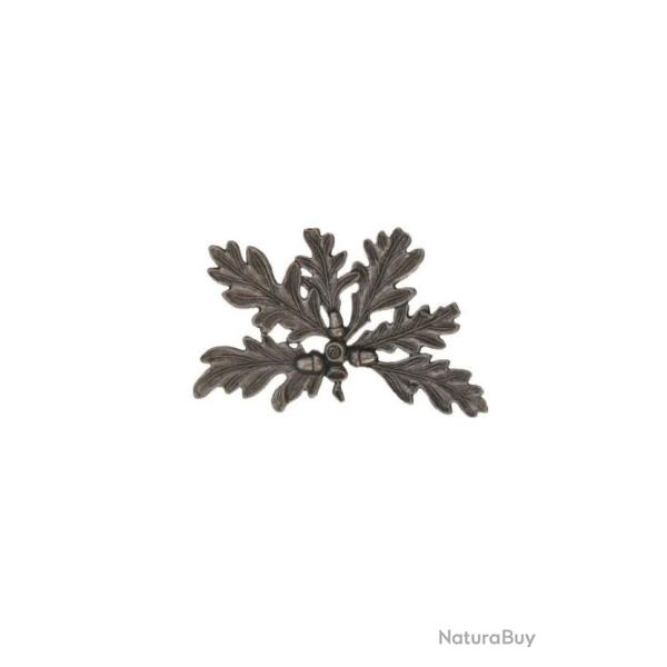 Feuille de chne tain 8 x 5 cm