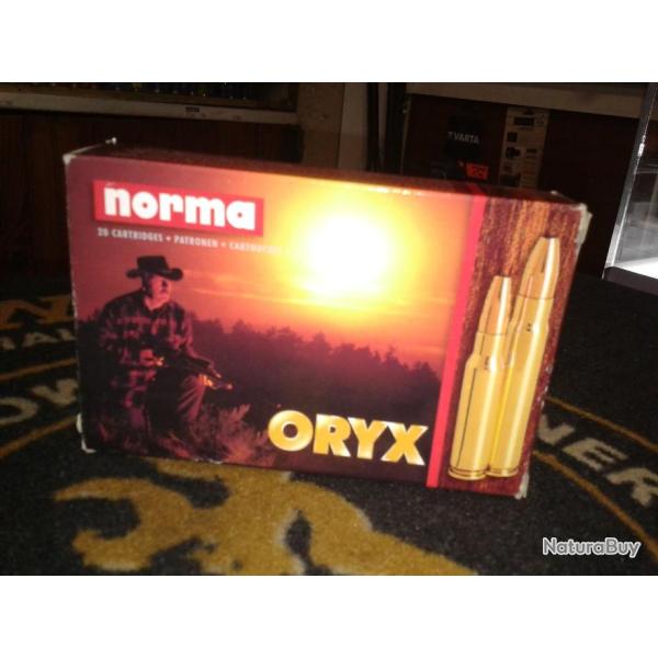 1 Boite Neuve de 20 Norma Oryx en 270Win. 150 grains 9,7gr