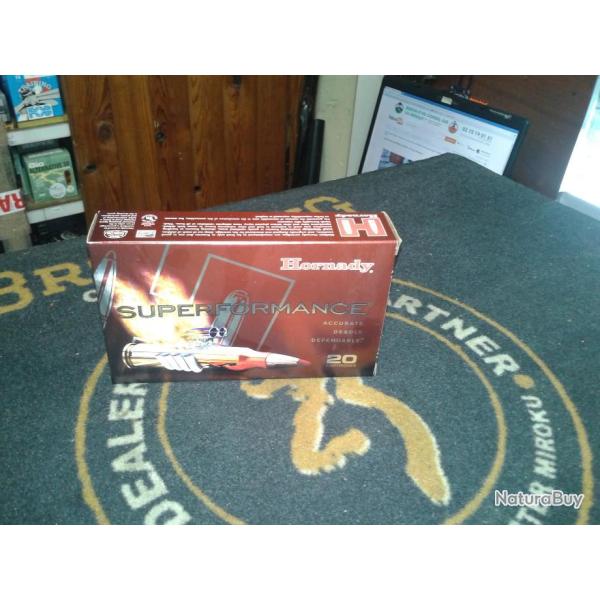 1 boite neuve avec 20 Hornady Superformance en 7Rem.Mag. 139gr SST
