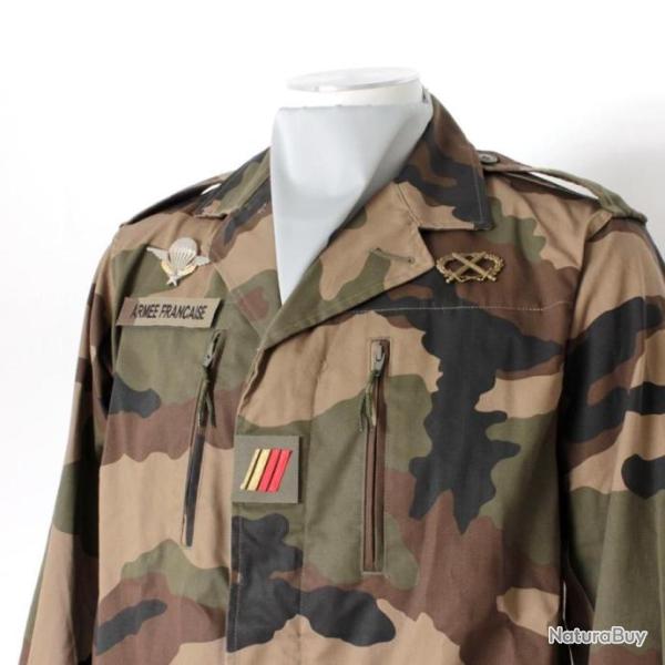 Plastron de Parade Commissariat de l'Arm�e de Terre (gris perle)