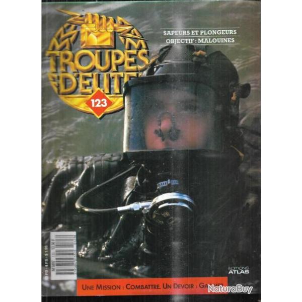 troupes d'�lite 123, sapeurs et plongeurs royal engineers , malouines, roger barberot,