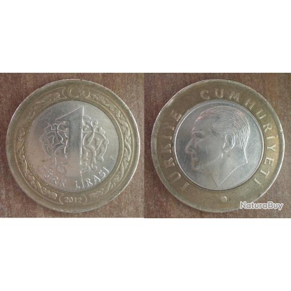 Turquie 1 Lira 2012 Piece Lirasi
