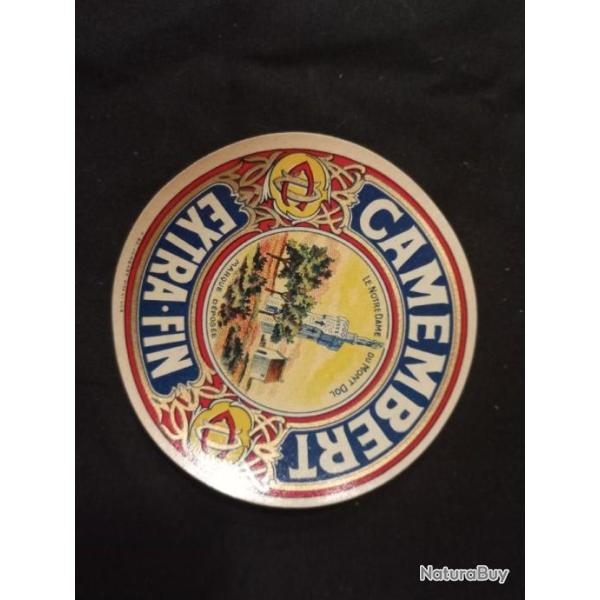 Etiquette des ann�es 1940-1960 � fromage camembert / 2 mod�les de disponible ...