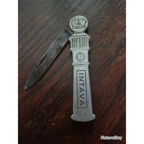 ANCIEN COUTEAU PLIANT DE POCHE  INTAVA