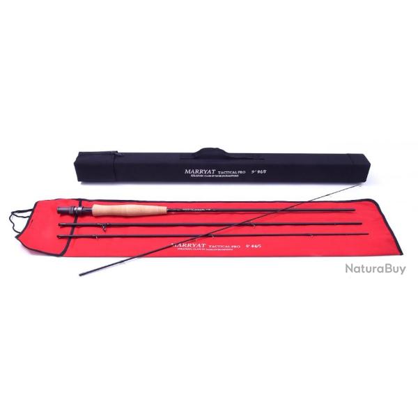 Canne � mouche Marryat Tactical PRO 9'6 soie de 3/4