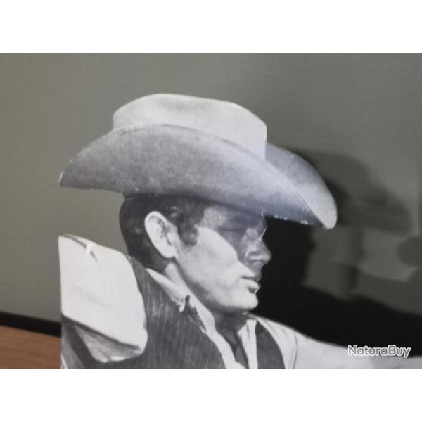 RARE  Joli Carton Publicitaire " JAMES DEAN " !
