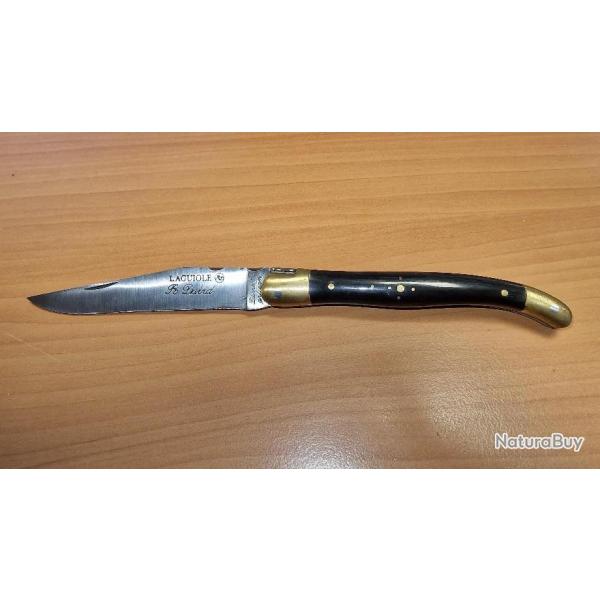 Couteau ROBERT DAVID Laguiole - Lame 90mm - Manche corne