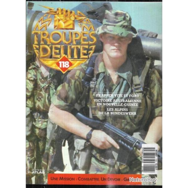 troupes d'�lite 118 5th airborn brigade, vistoire australienne nouvelle-guin�e, alpins bundeswehr,