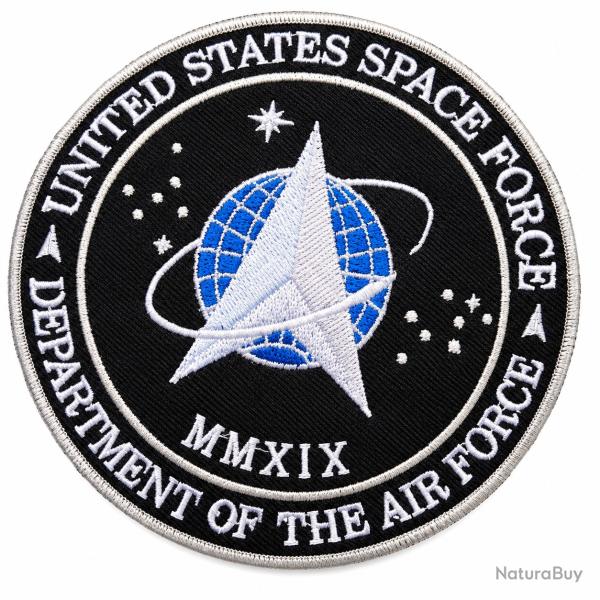 United States Space Force - Patch brod�  90 mm � coudre ou � coller au fer