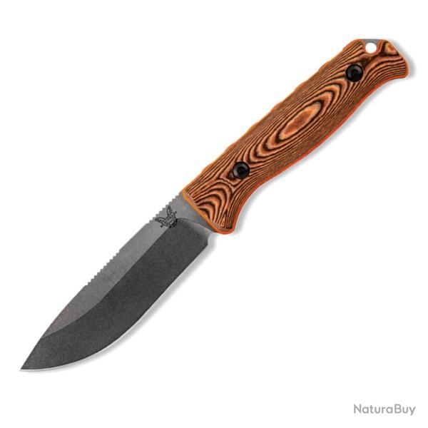 Couteau fixe Benchmade Saddle Mountain Skinner Richlite