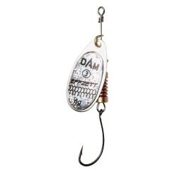 CUILLERE HAMECON SIMPLE SINGLEHOOK SPINNER SINKING Reflex silver Taille 2