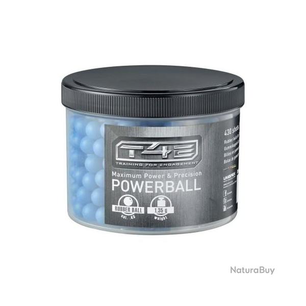 BOITE DE 430 MUNITIONS POWERBALL CAOUTCHOUC DUR CAL .43 T4E UMAREX