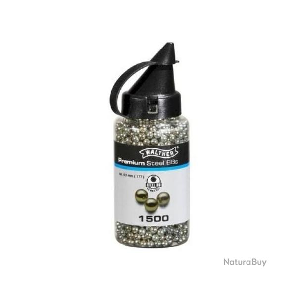 bille acier BB'steel en acier Dor Walther Umarex par 1500