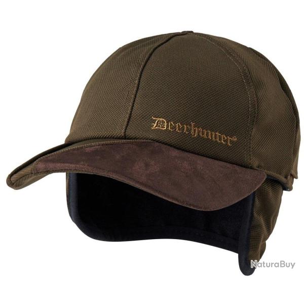 Casquette r�versible Muflon kaki orange Deerhunter