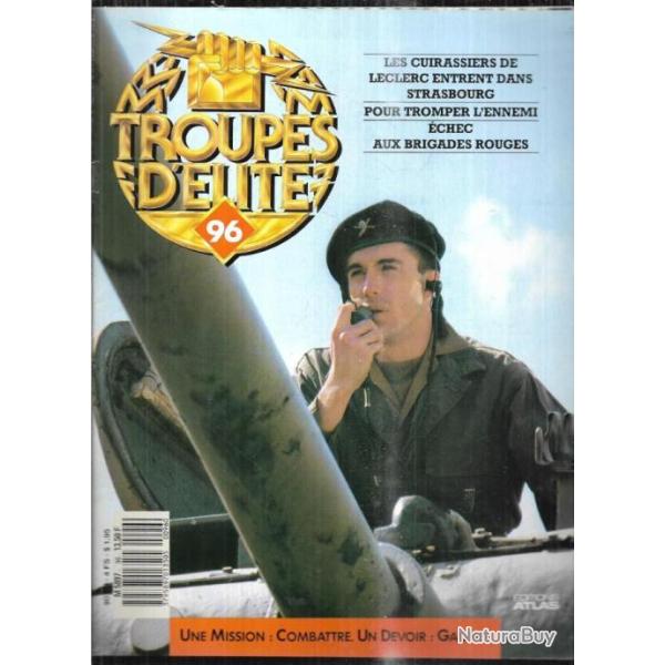 troupes d'�lite 96 cuirassiers de leclerc entrent dans strasbourg, commandos en manche, nocs italie