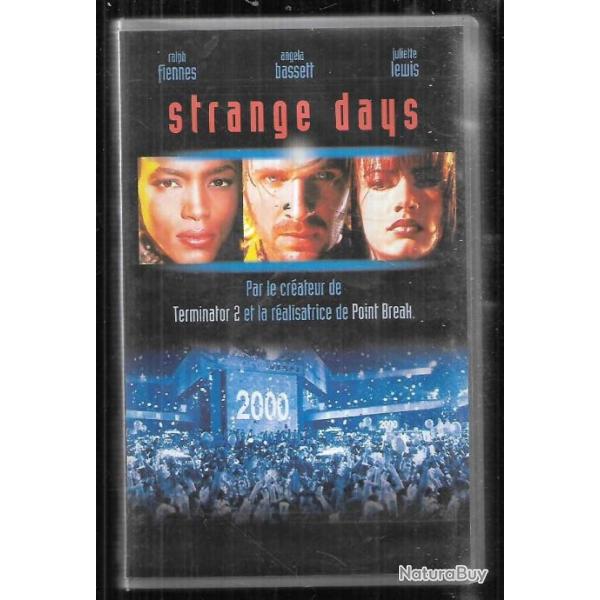 strange days vhs science-fiction policier d'onofrio jeune, ralph fiennes, angela bassett