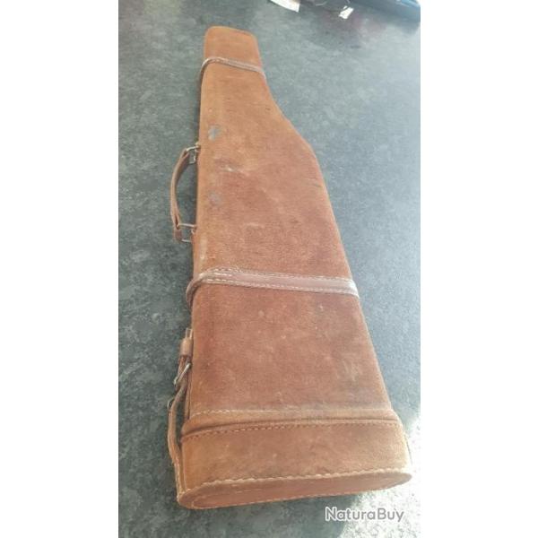 housse fusil   cuir  gratt�