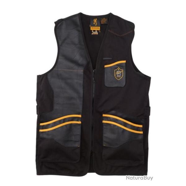 GILET DE TIR BROWNING  MASTERS II RH NOIRE