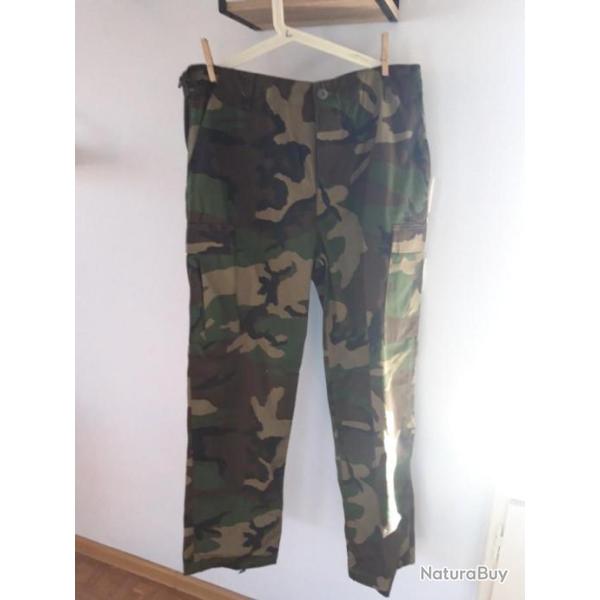 PANTALON TYPE RANGER MODELE CAMO 4 TONS