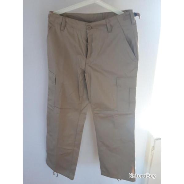 PANTALON TYPE RANGER BEIGE.MODELE 1