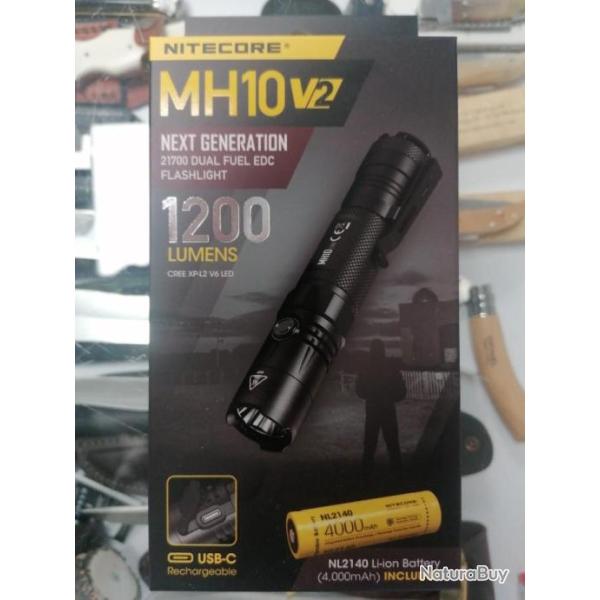 Lampe NITECORE Mh10 v2.