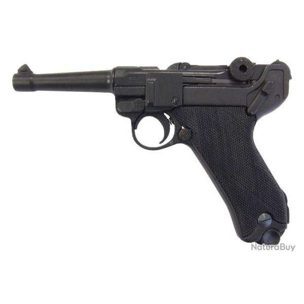 REPLIQUE PISTOLET LUGER P08 NOIR DENIX