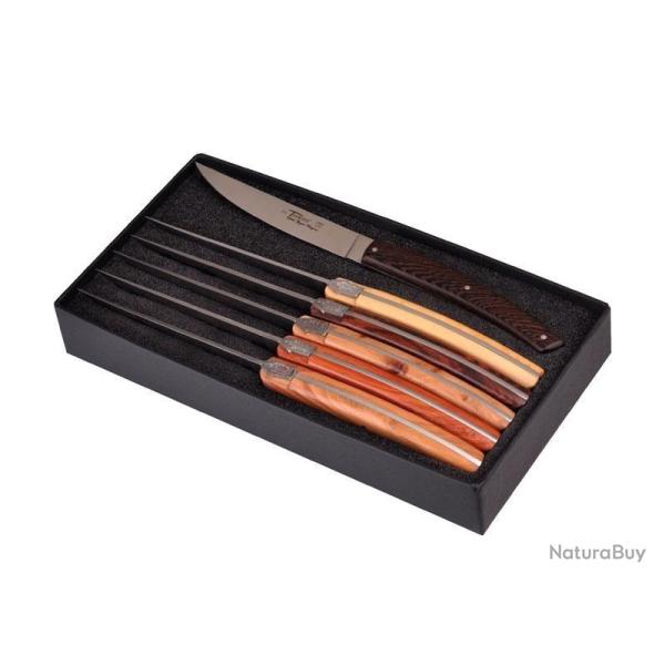 COFFRET 6 LE THIERS GOYON-CHAZEAU PIROU BOIS ASSORTIS