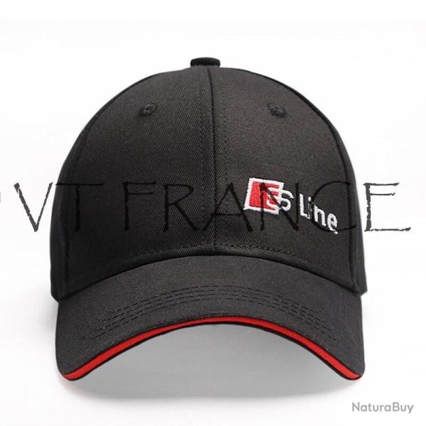 Casquette AUDI S LINE Automobiles, Couleur: Noir Black