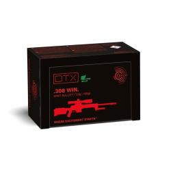 Balles Geco DTX sans plombs - Cal. 308 Win - 108 gr / 7 g / Par 1
