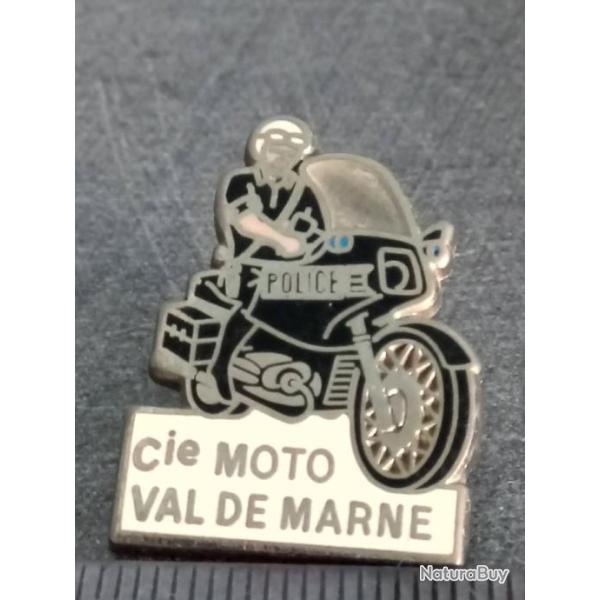 pin's motards de la police (COMPAGNIE MOTO VAL DE MARNE)