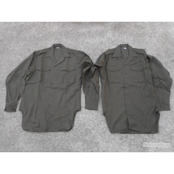 2 belle chemise kaki TTA non port�