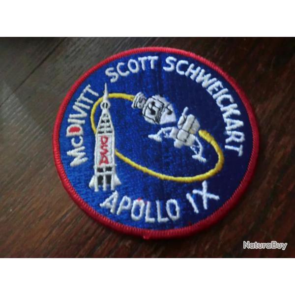 eccusson patch  brod�  kennedy space nasa  center florida appolo IX