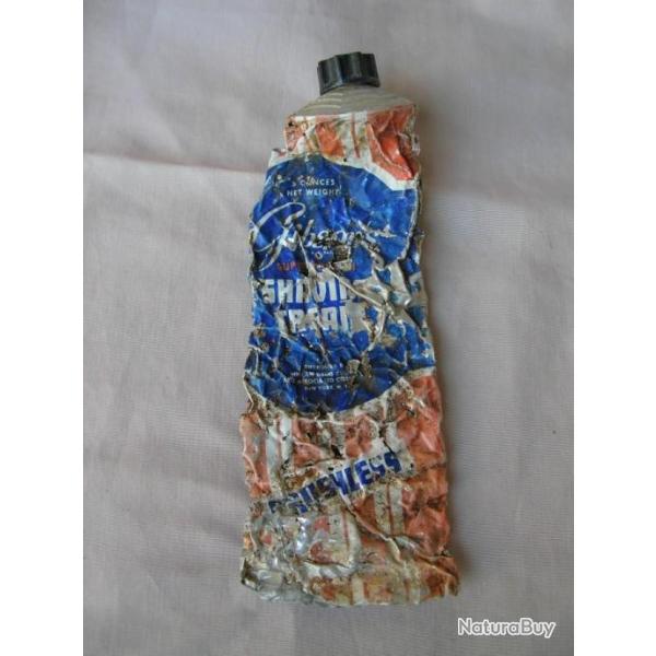 WW2 US TUBE DE CR�ME A RASER AM�RICAIN VIDE " GIBSON'S " DE TERRAIN RARE