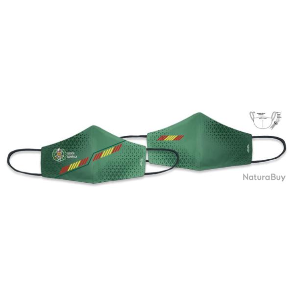 MASQUE REUTILISABLE ET REVERSIBLE LEGION ESPAGNOL