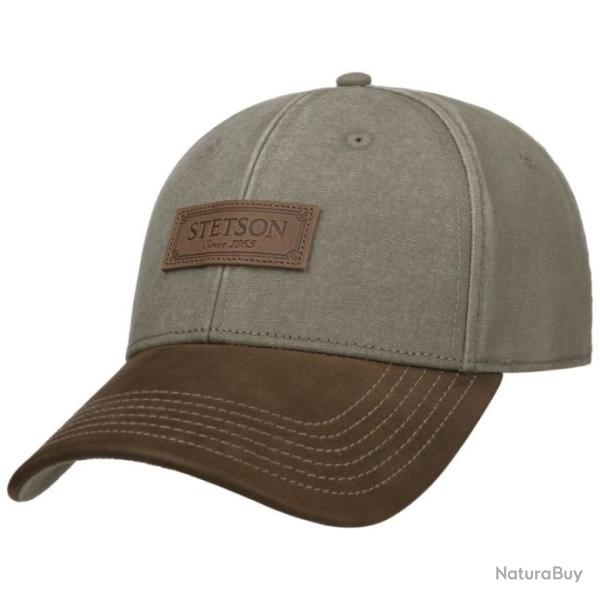 Casquette Steson Baseball Olive coton TU