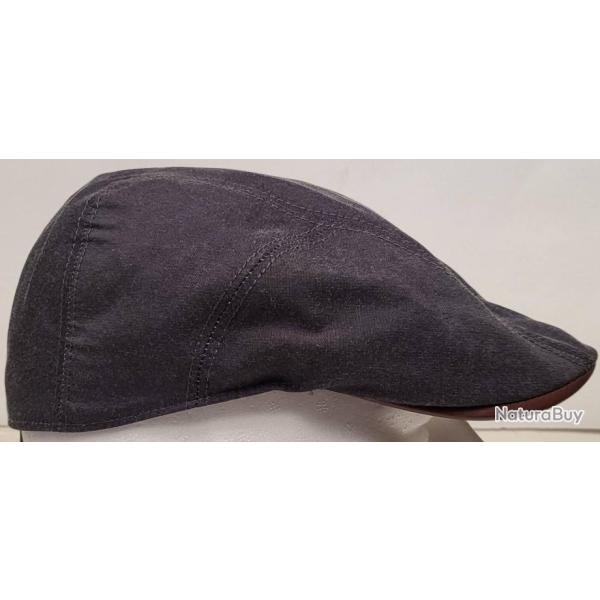 Casquette Waxed Cotton Gris fonc� Stetson