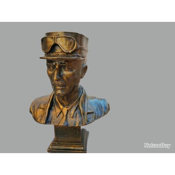 Buste de Leclerc Hauteur : 18 cm