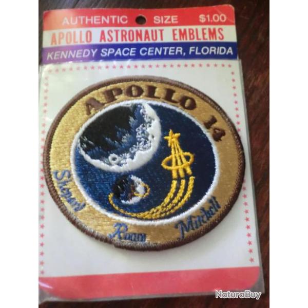 eccusson  patch kennedy space nasa center florida   appollo 14