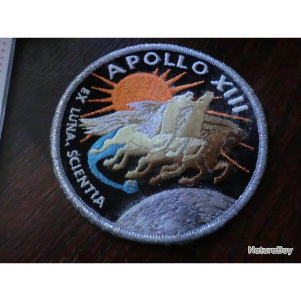 eccusson  patch kennedy space nasa center florida  apollo XIII